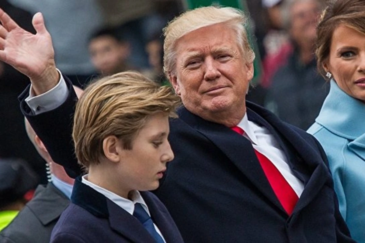 Стиль одежды 12-летнего сына Трампа удивил пользователей Сети - ФОТО
