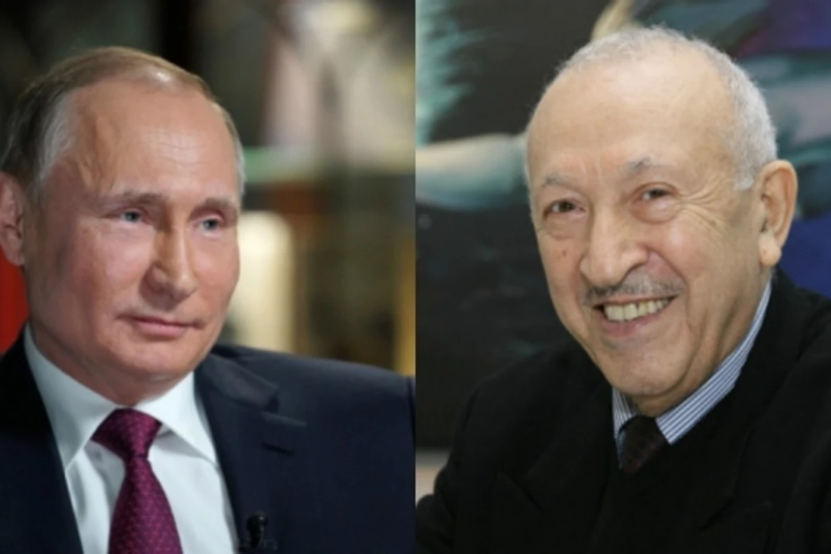 Путин поздравил Таира Салахова с 90-летием