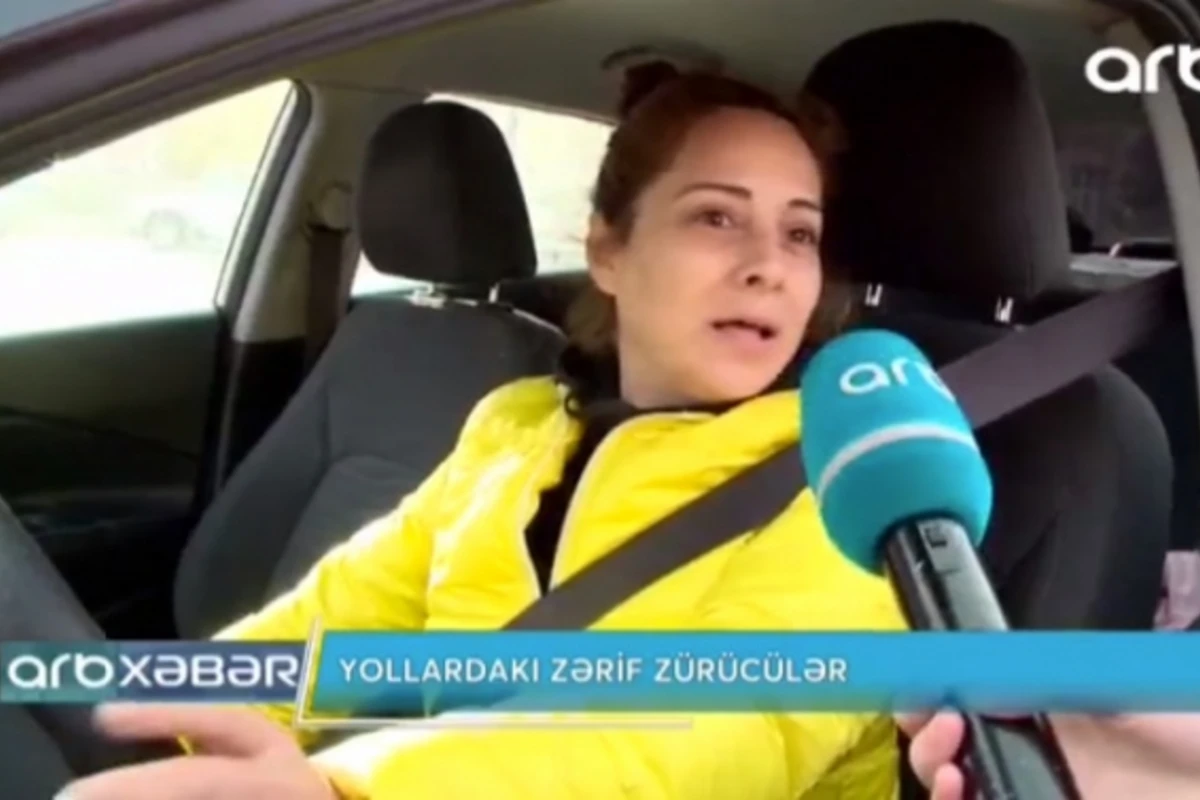 Kişilərdən sürücü xanımlara İRAD: “Telefonla çox oynamasınlar, bizi ləngidirlər” – VİDEO
