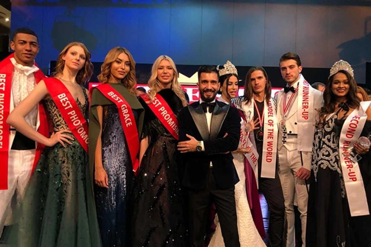 Azərbaycanlı model dünya ikincisi oldu - FOTOLAR Azərbaycanlı model dünya ikincisi oldu - FOTOLAR