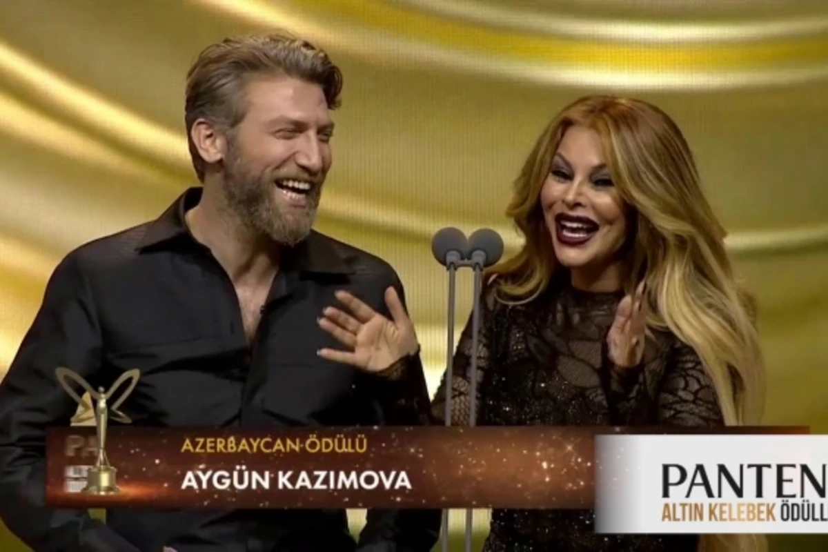 Aygün Kazımova “Altın kələbək” aldı (VİDEO)