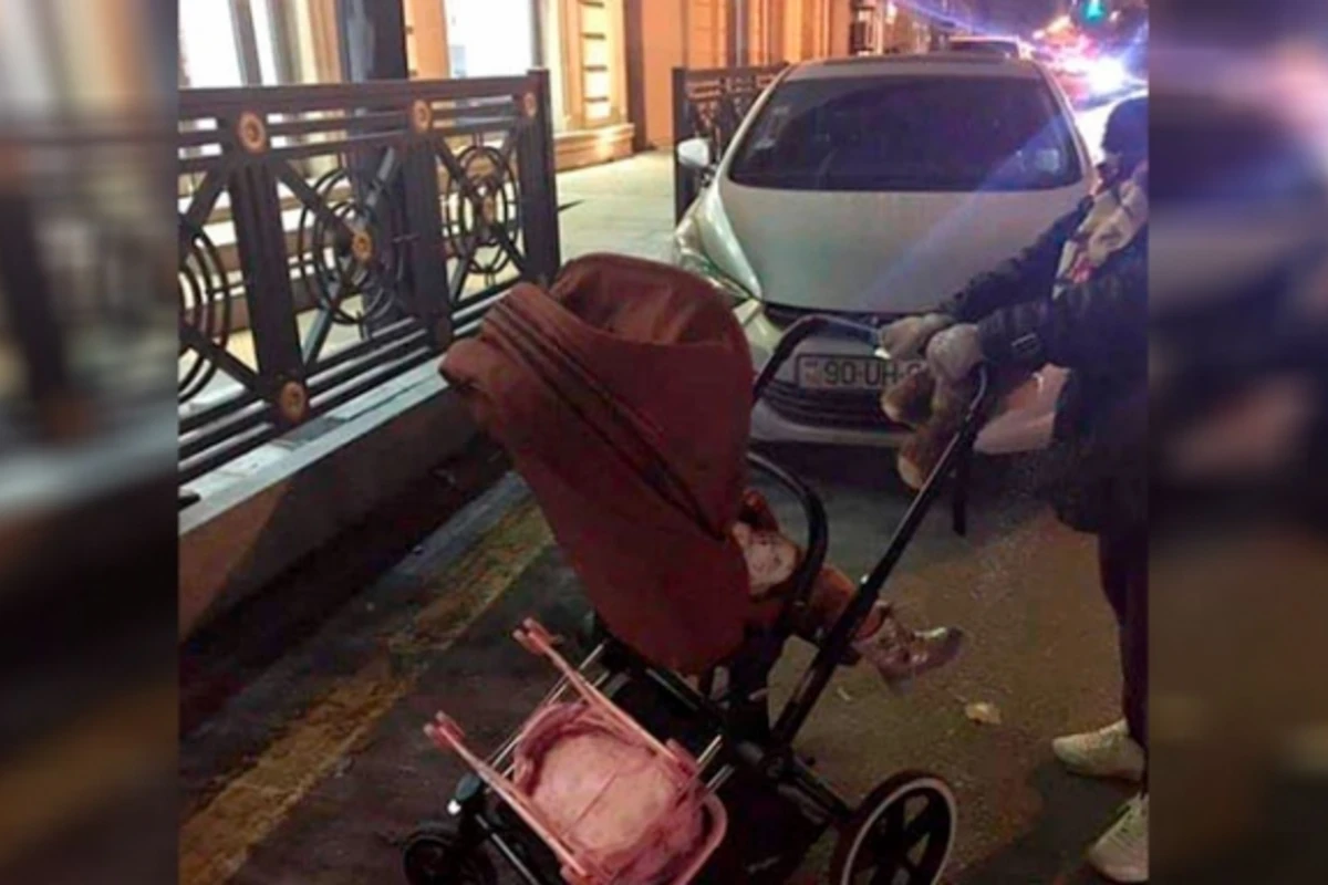 Дорожная полиция Баку накажет водителя из-за этого снимка в СМИ - ФОТО