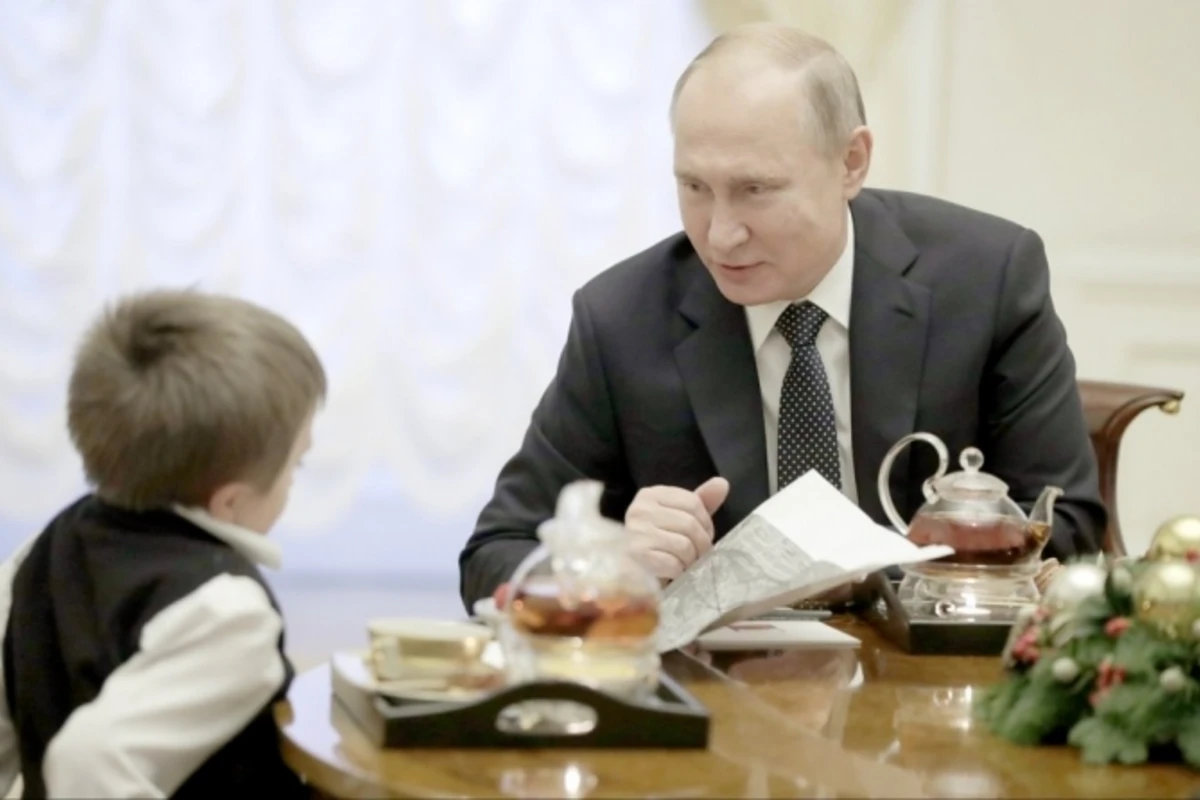 Путин исполнил мечту тяжелобольного мальчика - ФОТО+ВИДЕО