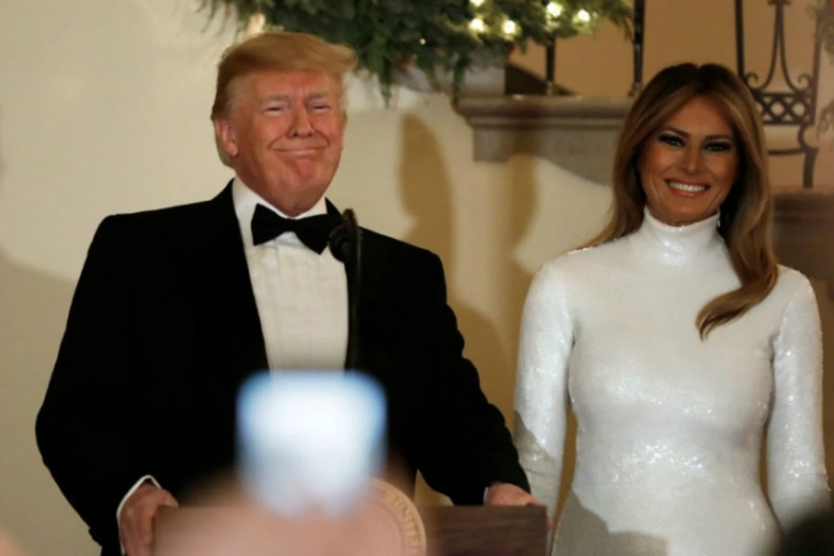 Меланья Трамп показала идеальную фигуру на балу - ФОТО