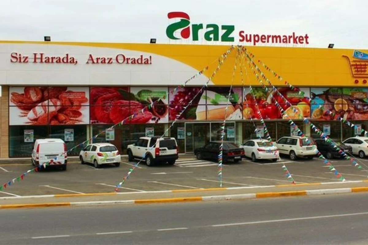 “ARAZ” supermarketlər şəbəkəsi Ceyranbatan yaşayış massivində ilk filialını açır “ARAZ” supermarketlər şəbəkəsi Ceyranbatan yaşayış massivində ilk filialını açır