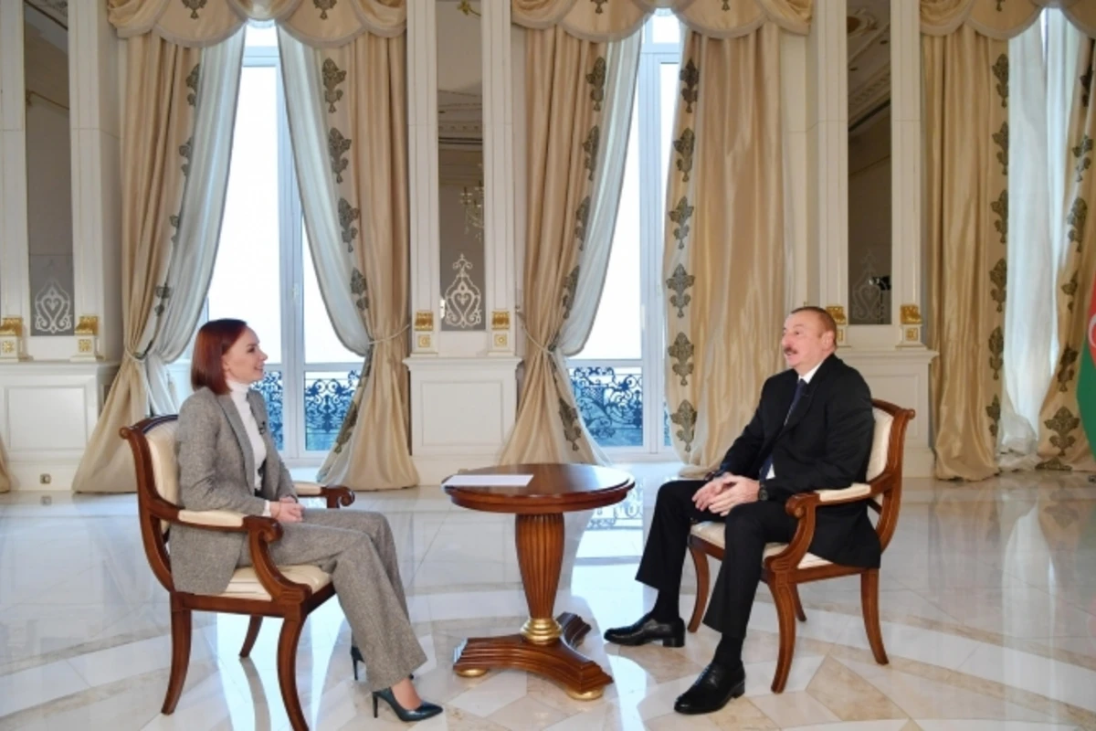 Интервью президента Ильхама Алиева телеканалу Россия-24