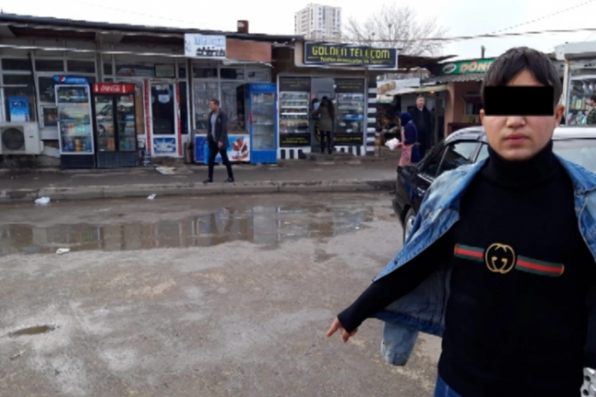 Bakıda avtomobil qənimi olan yeniyetmə tutuldu - FOTO