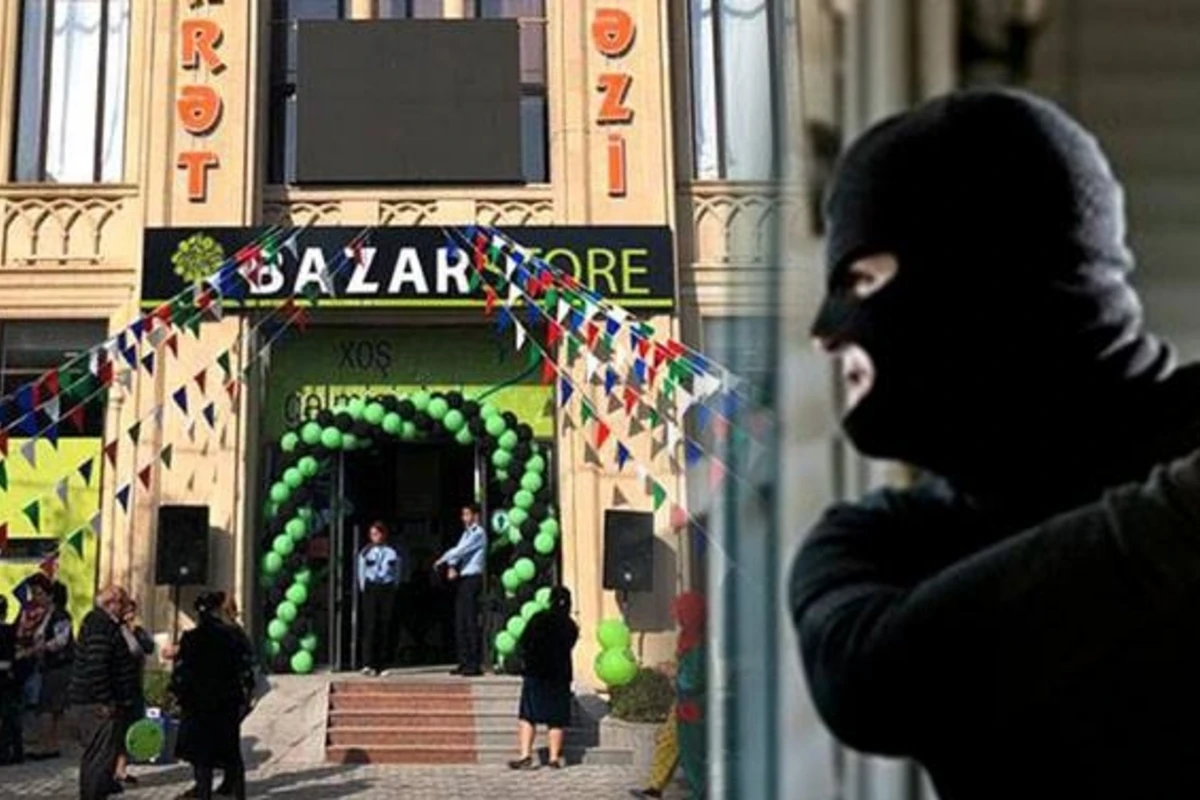 Мужчина в маске совершил вооруженный налет на Bazarstore: есть пострадавший