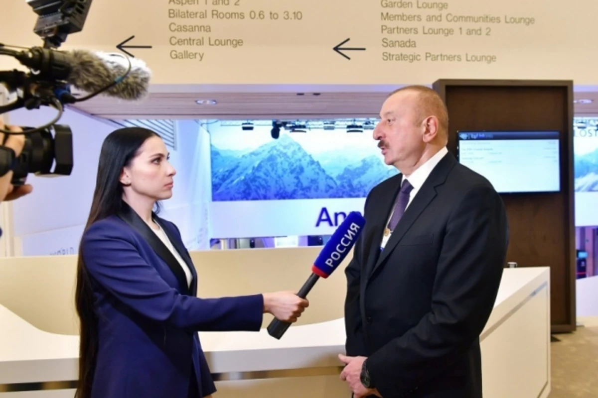 Prezident İlham Əliyevin “Rossiya 1”  telekanalına MÜSAHİBƏSİ - FOTO