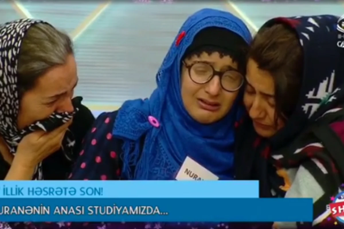 Öldü deyilən qızını Zaurun verilişində tapdı - Ürək parçalayan görüntülər (VİDEO) Öldü deyilən qızını Zaurun verilişində tapdı - Ürək parçalayan görüntülər (VİDEO)