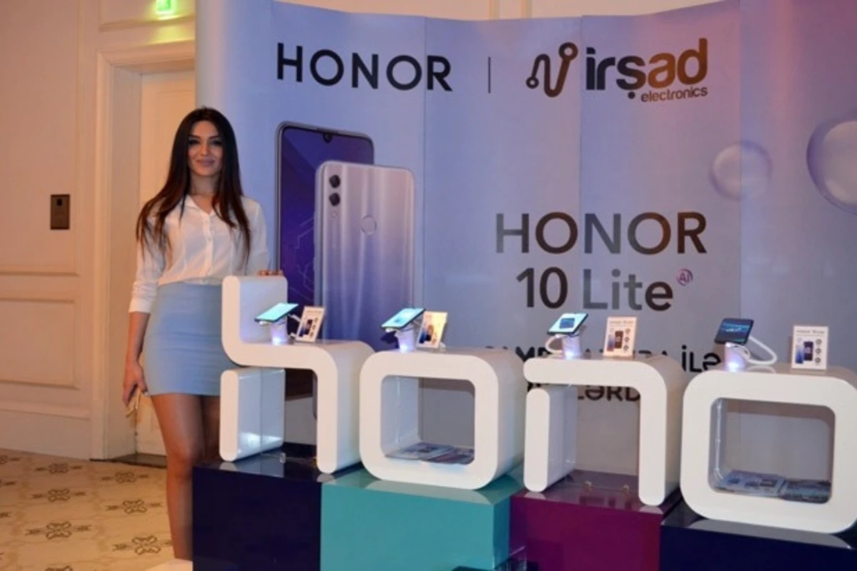 “İrşad Electronics” yeni “Honor 10 Lite” smartfonunun təqdimatını keçirib “İrşad Electronics” yeni “Honor 10 Lite” smartfonunun təqdimatını keçirib
