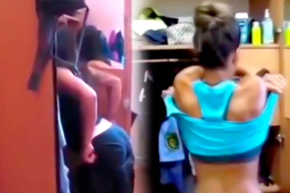 Qadın polislərin soyunma-geyinmə otağından görüntülər – VİDEO Qadın polislərin soyunma-geyinmə otağından görüntülər – VİDEO