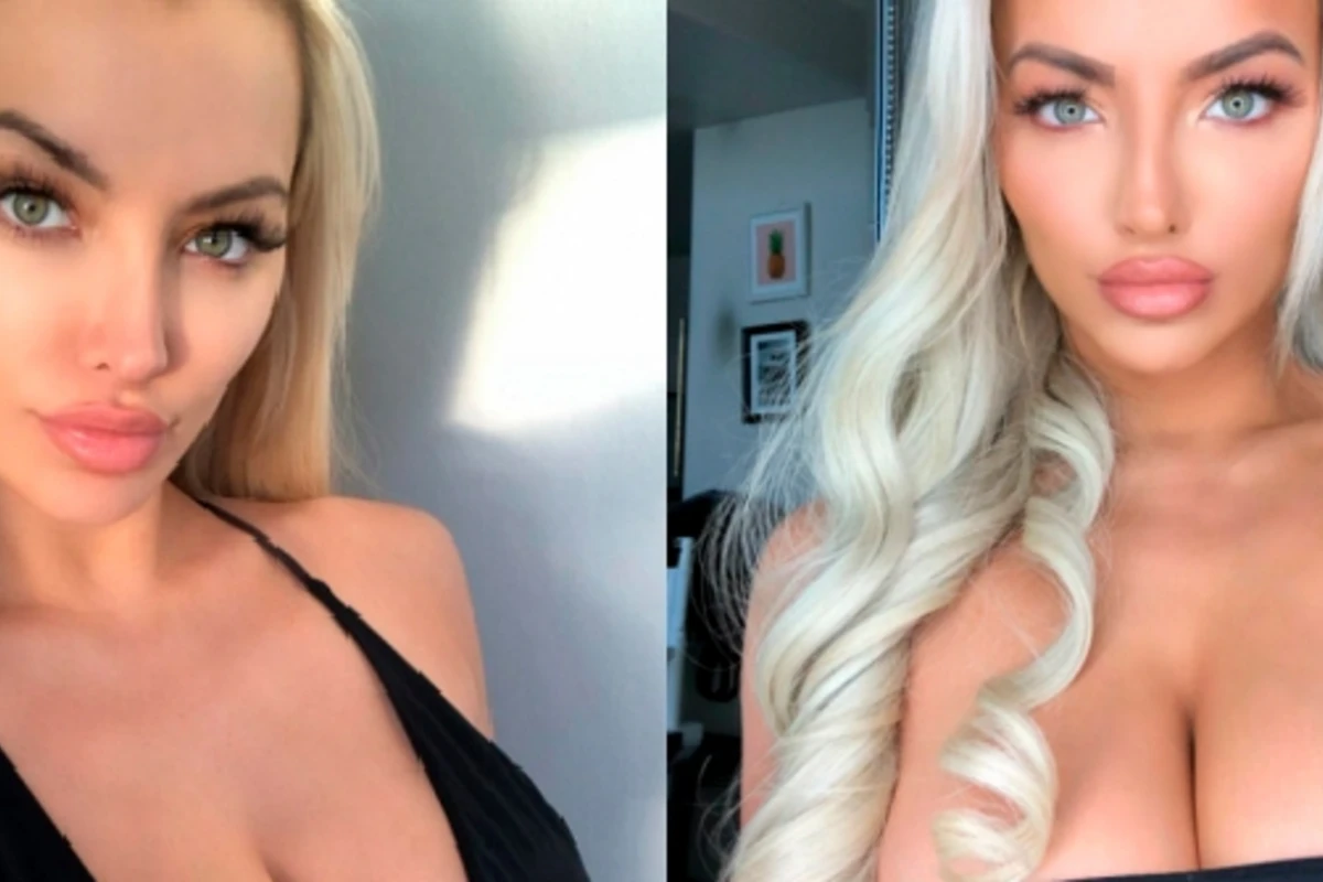 Модель Playboy с восьмым размером разделась на публике... - ФОТО
