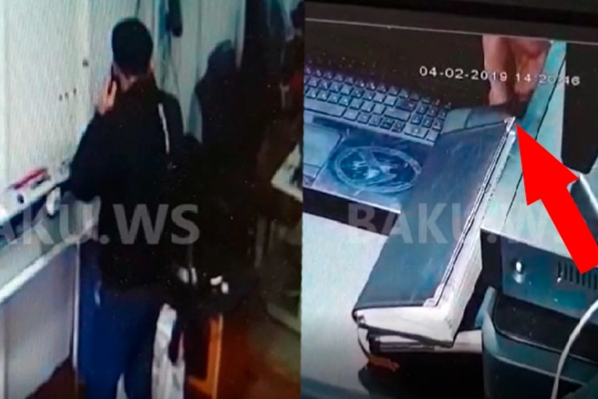 Oğruların yeni fırıldağı – Onlar kameraya belə yaxalandılar – VİDEO