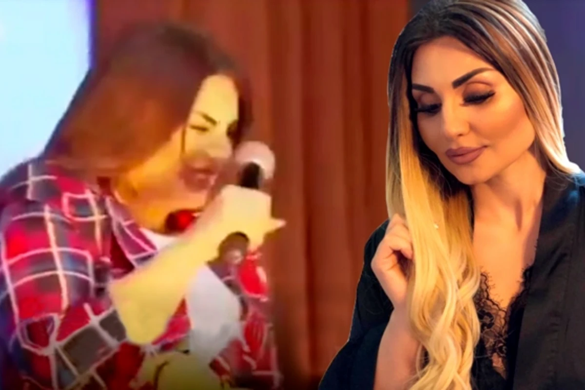 Şəbnəmin efirdə başına iş gəldi - VİDEO Şəbnəmin efirdə başına iş gəldi - VİDEO