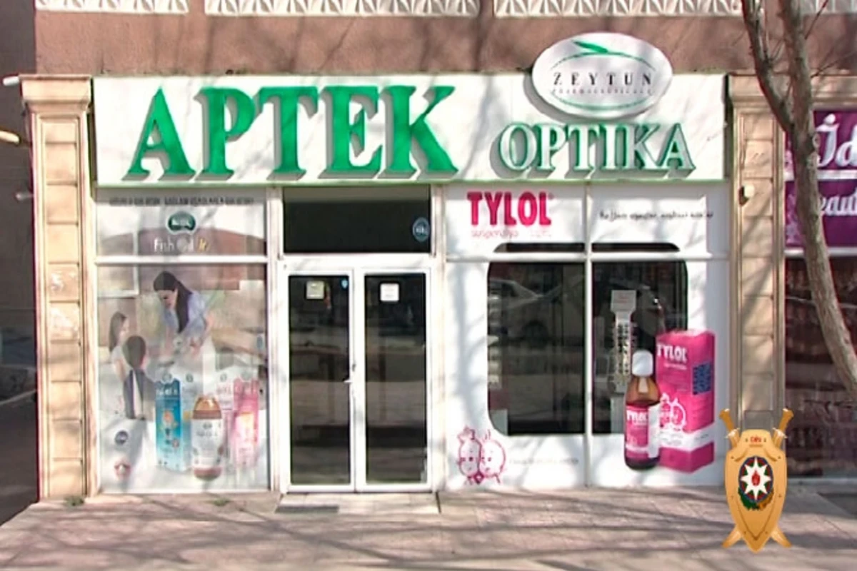 Bakıda aptekə basqın – FOTO
