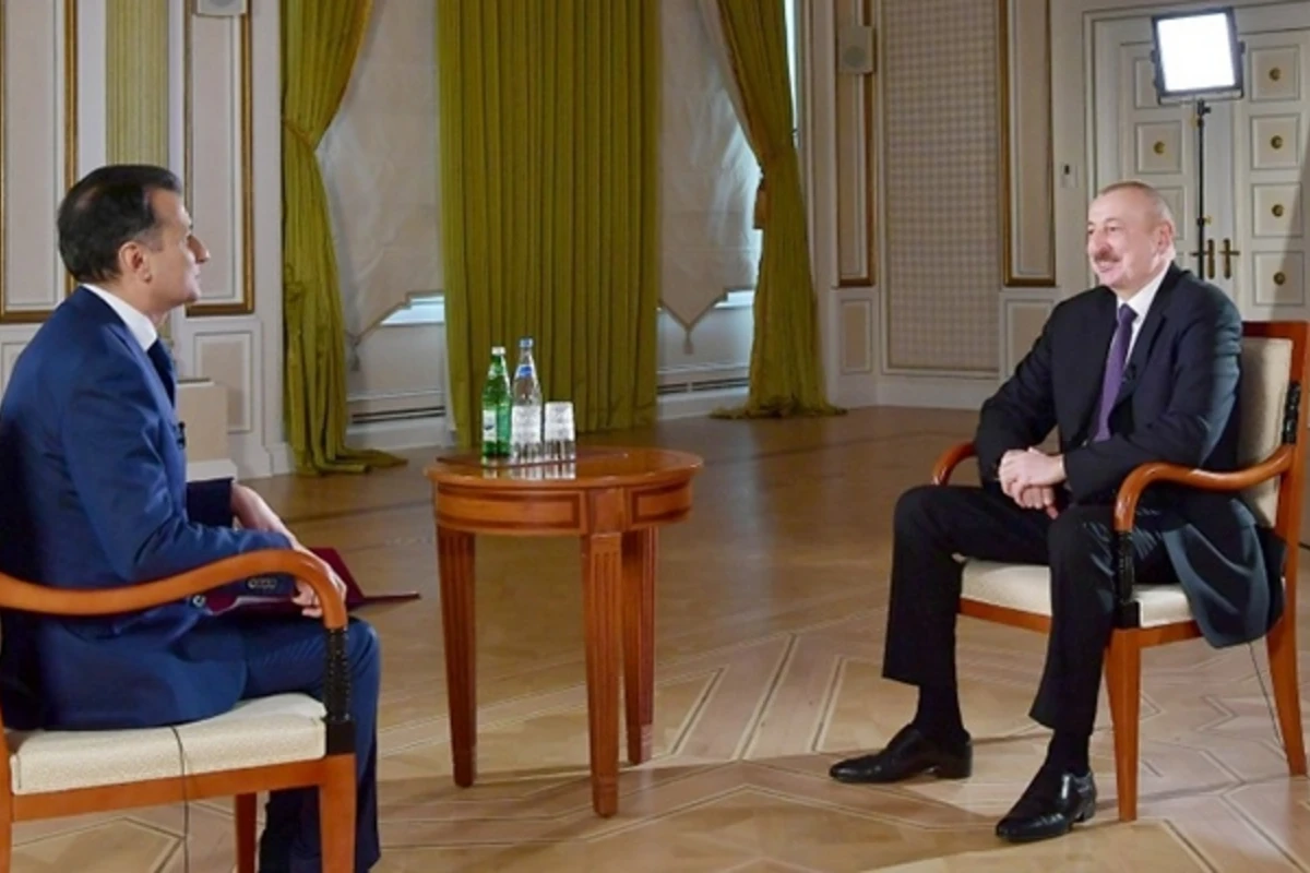 Ильхам Алиев дал интервью Миршахину Агаеву - ВИДЕО