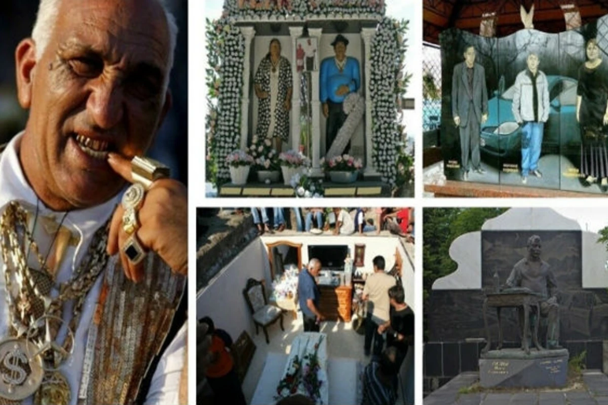 Basdırılan sərvət, kondisionerli tabutlar — Qaraçı baronlarının dəfn mərasimi  (FOTO)