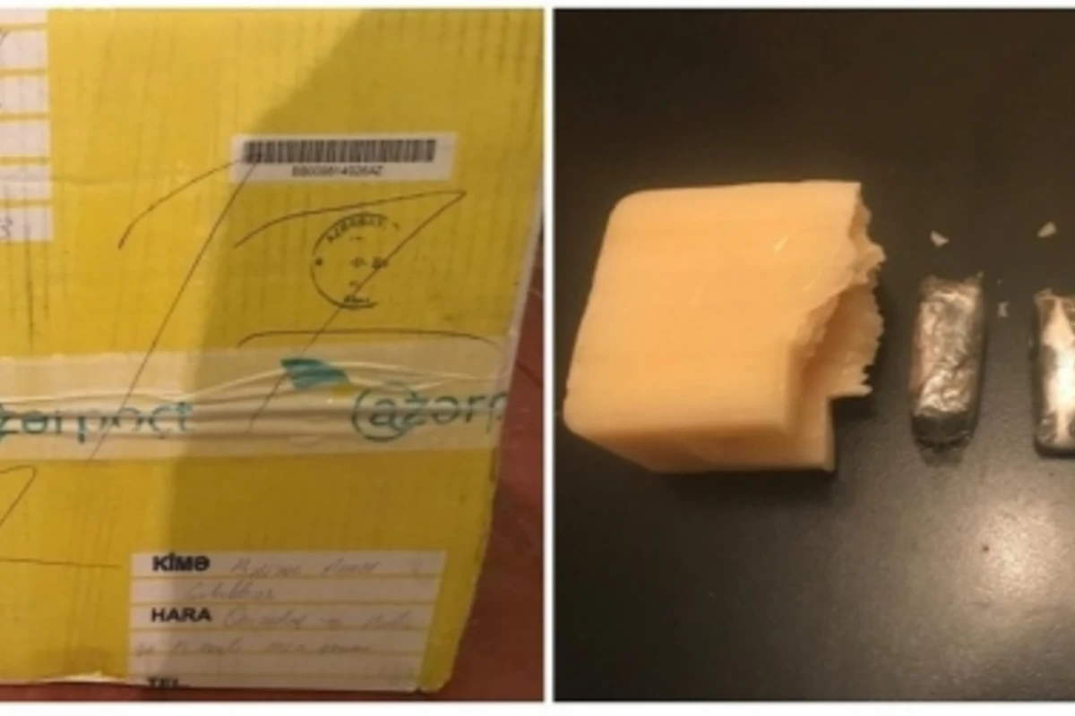 Sovqatdan narkotik çıxdı Sovqatdan narkotik çıxdı