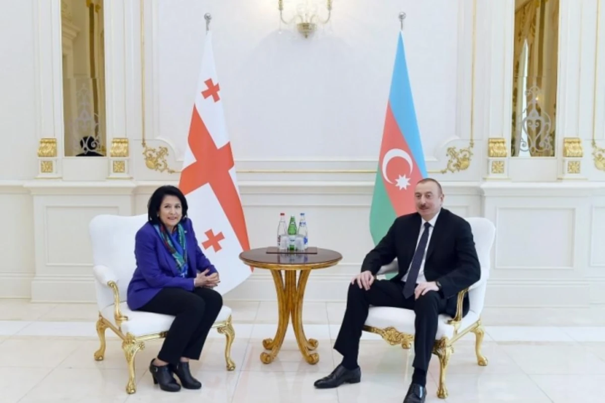 Президенты Азербайджана и Грузии встретились тет-а-тет - ФОТО, ОБНОВЛЕНО