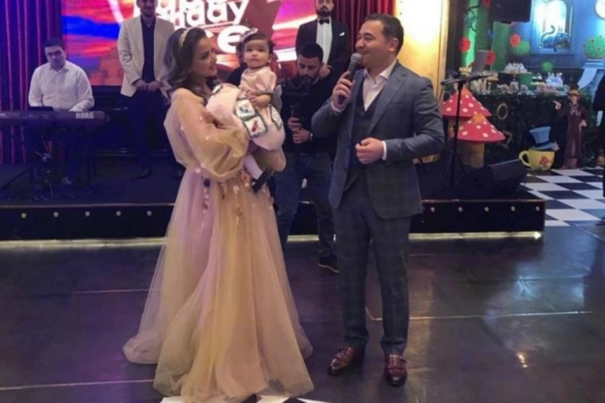 İlkin Həsəni qızına ad günü etdi - FOTOLAR