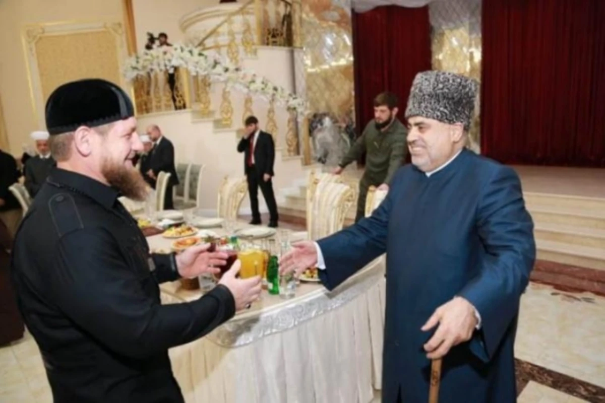 Allahşükür Paşazadə Ramzan Kadırovla görüşüb - FOTO