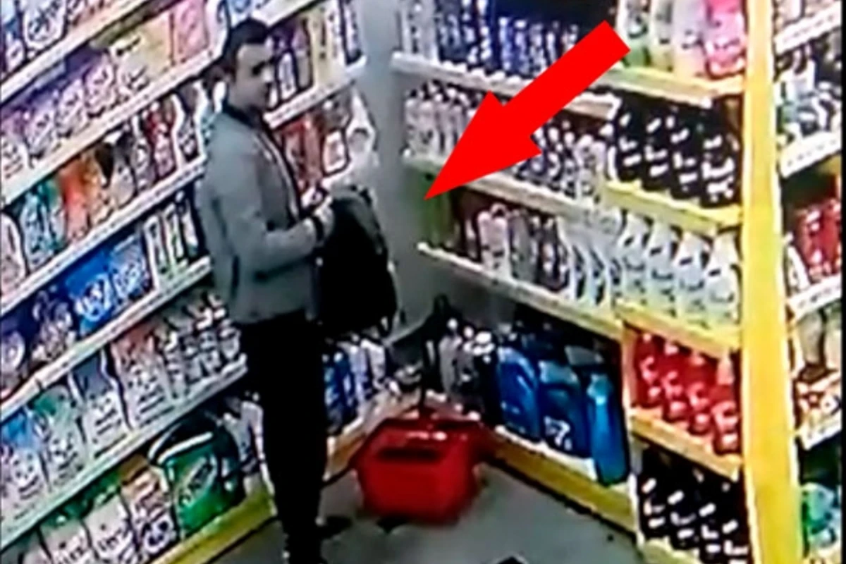 Bakıda 350 manatlıq 25 illik viski oğurlandı – VİDEO