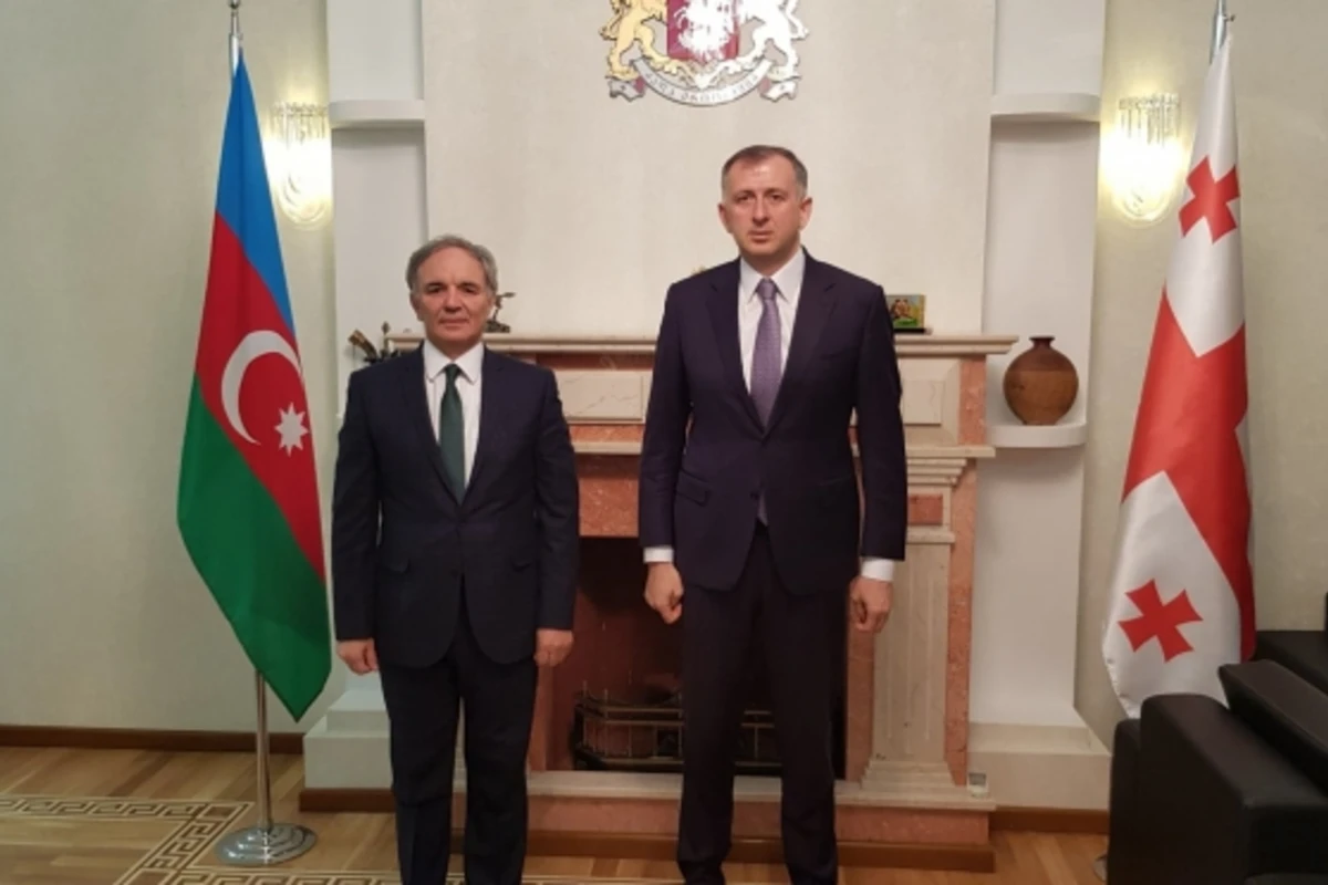 Əflatun Amaşov Gürcüstanın Azərbaycandakı səfiri ilə görüşüb - FOTO Əflatun Amaşov Gürcüstanın Azərbaycandakı səfiri ilə görüşüb - FOTO