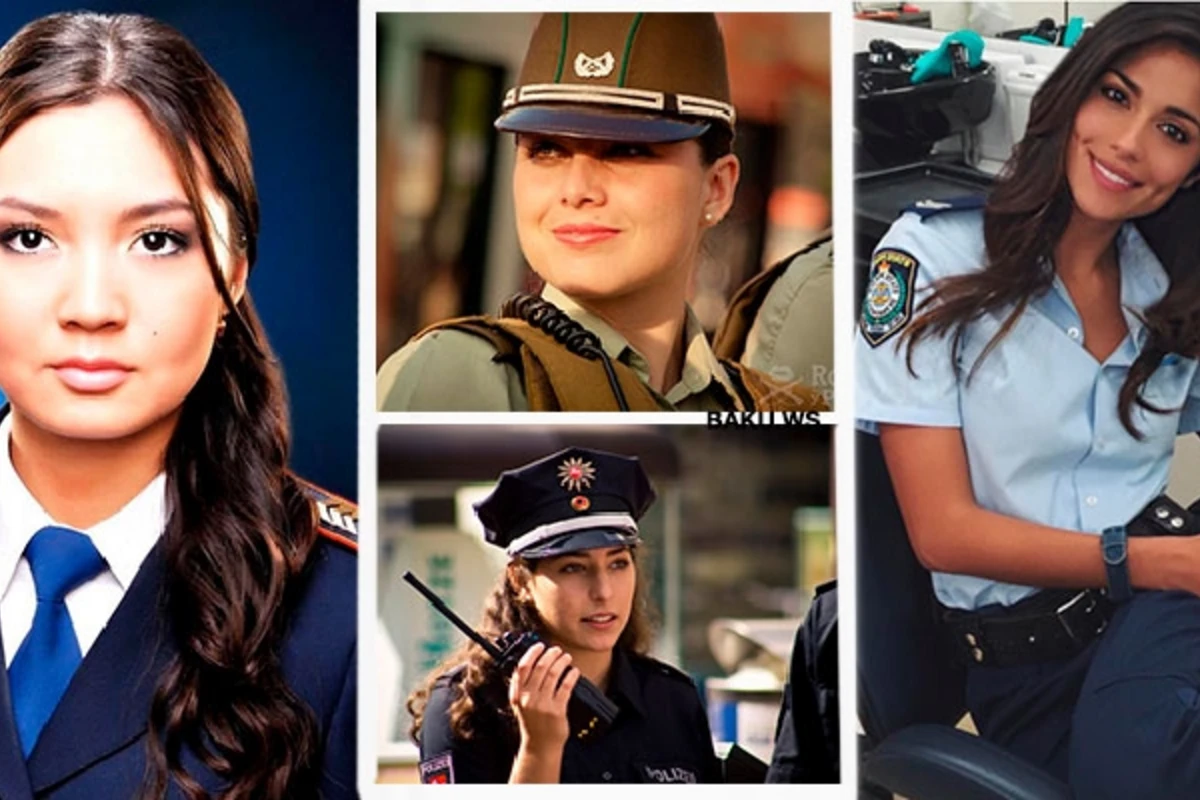 Dünyanın 30 ölkəsinin gözəl polis qadınları - FOTO Dünyanın 30 ölkəsinin gözəl polis qadınları - FOTO
