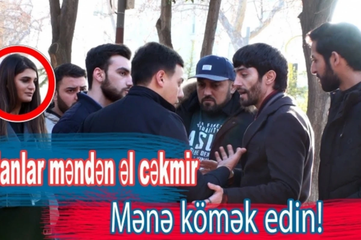Bakıda qıza sataşan oğlanların cavabını belə verdilər (VİDEO)