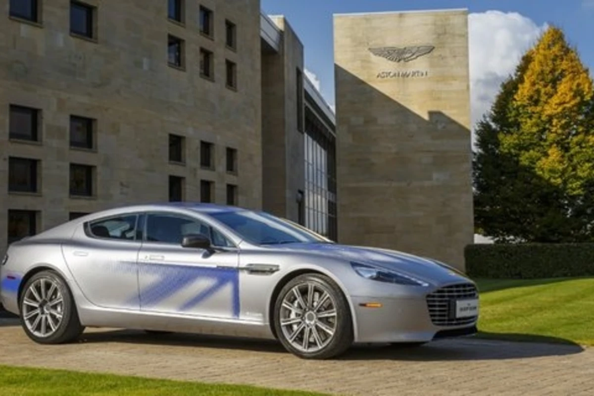 Aston Martin показала первый собственный электрокар - ФОТО+ВИДЕО