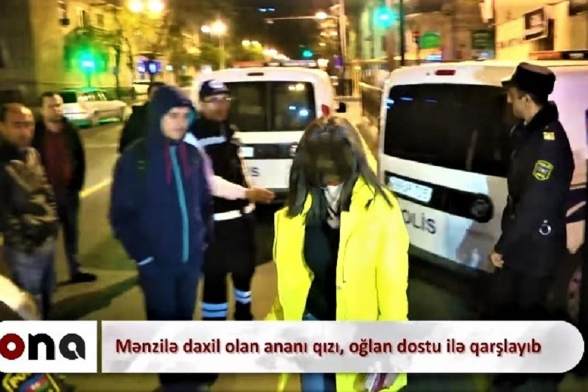 В Баку мать застала дочь с парнем в квартире - ВИДЕО