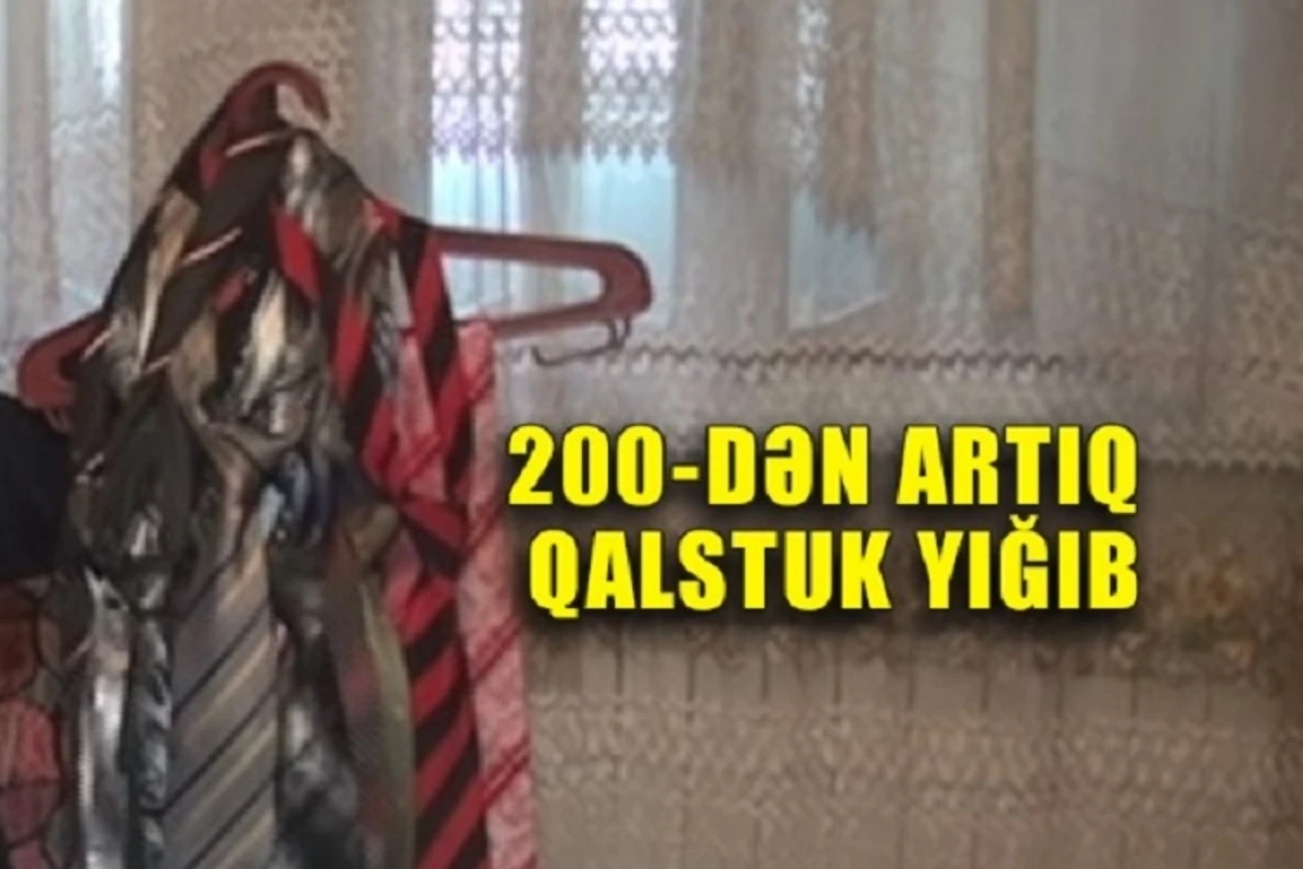 Nə az, nə çox 200-dən artıq qalstuku var - VİDEO