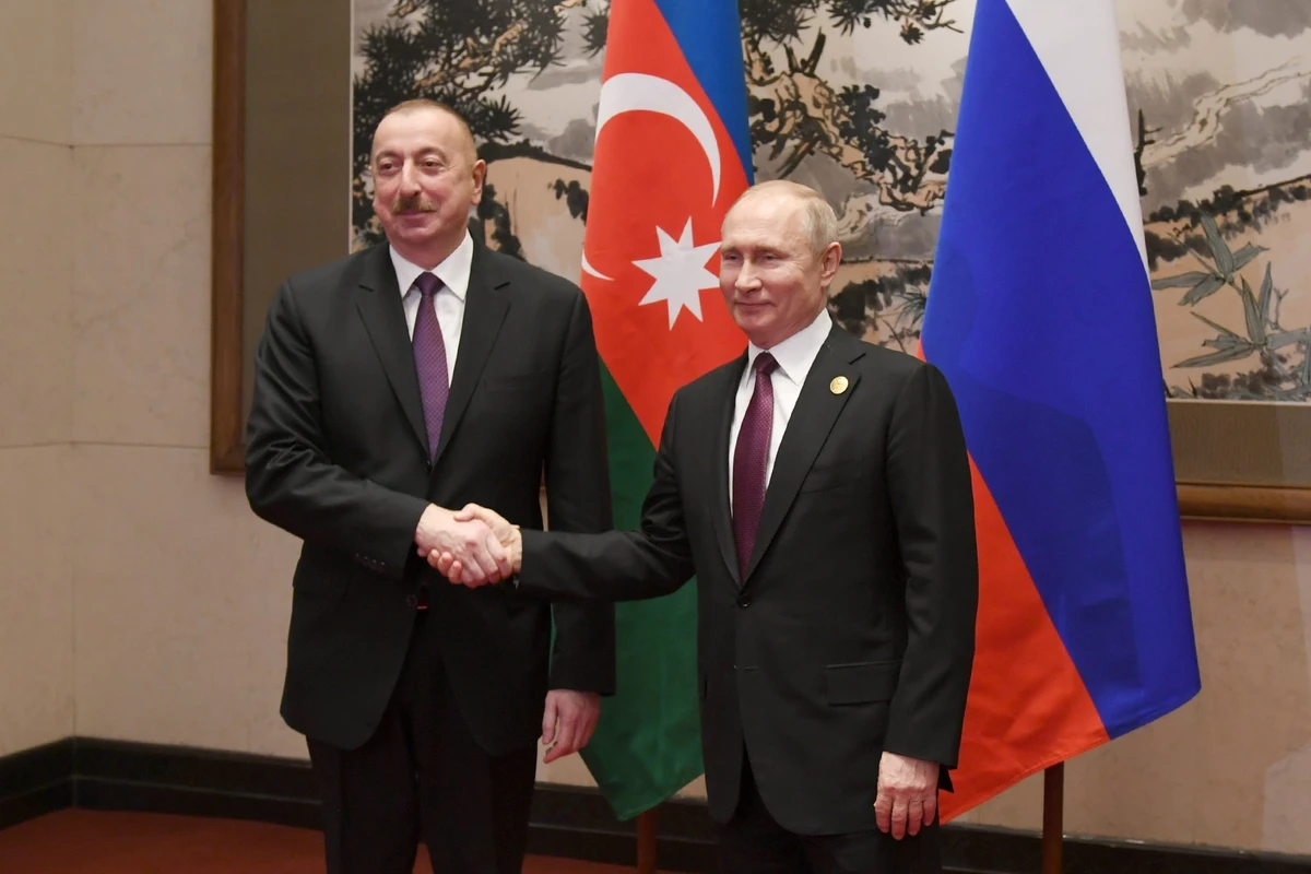 Состоялась встреча президентов Азербайджана и России - ФОТО