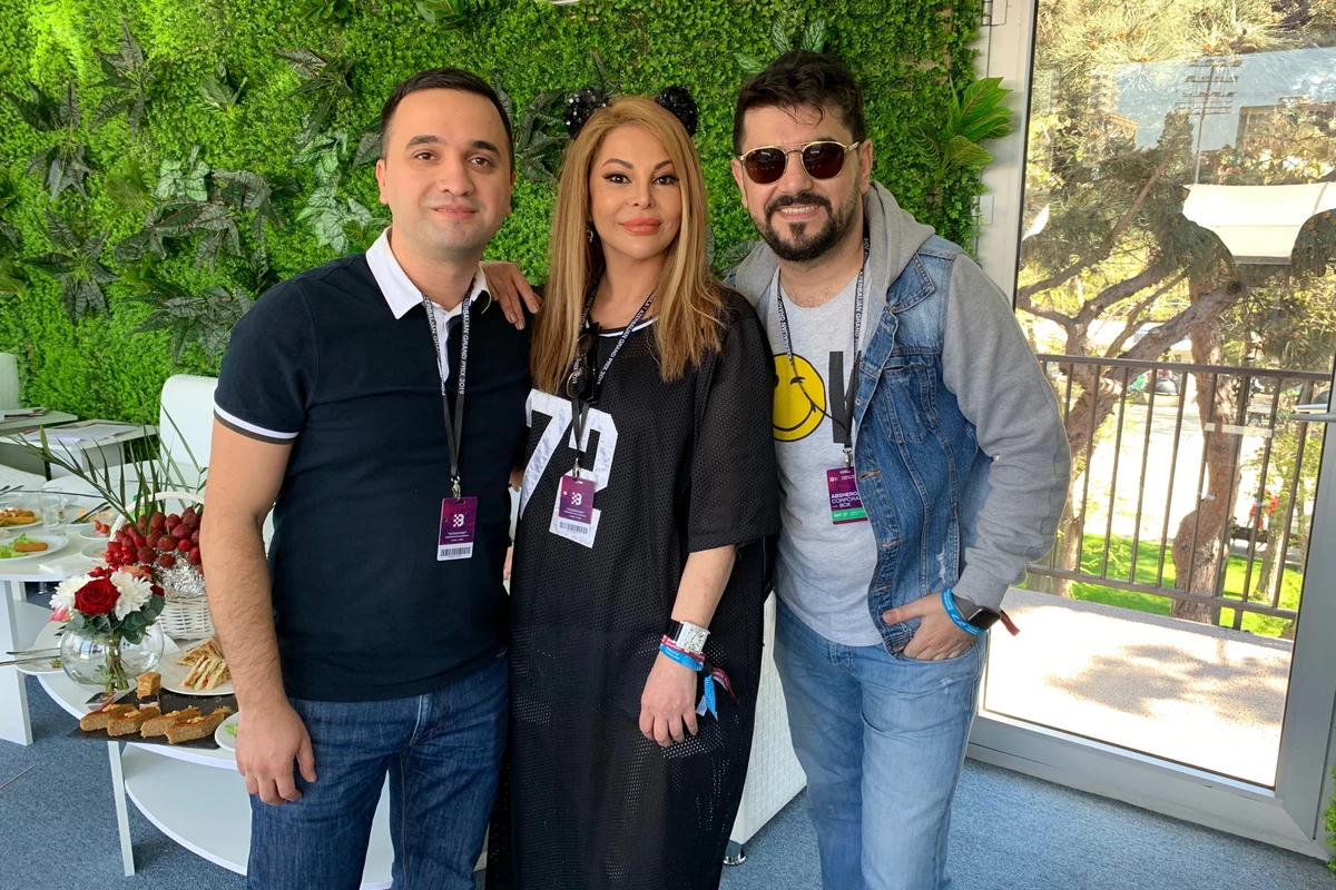 Məşhurlarımız Formula 1 yarışında - FOTO