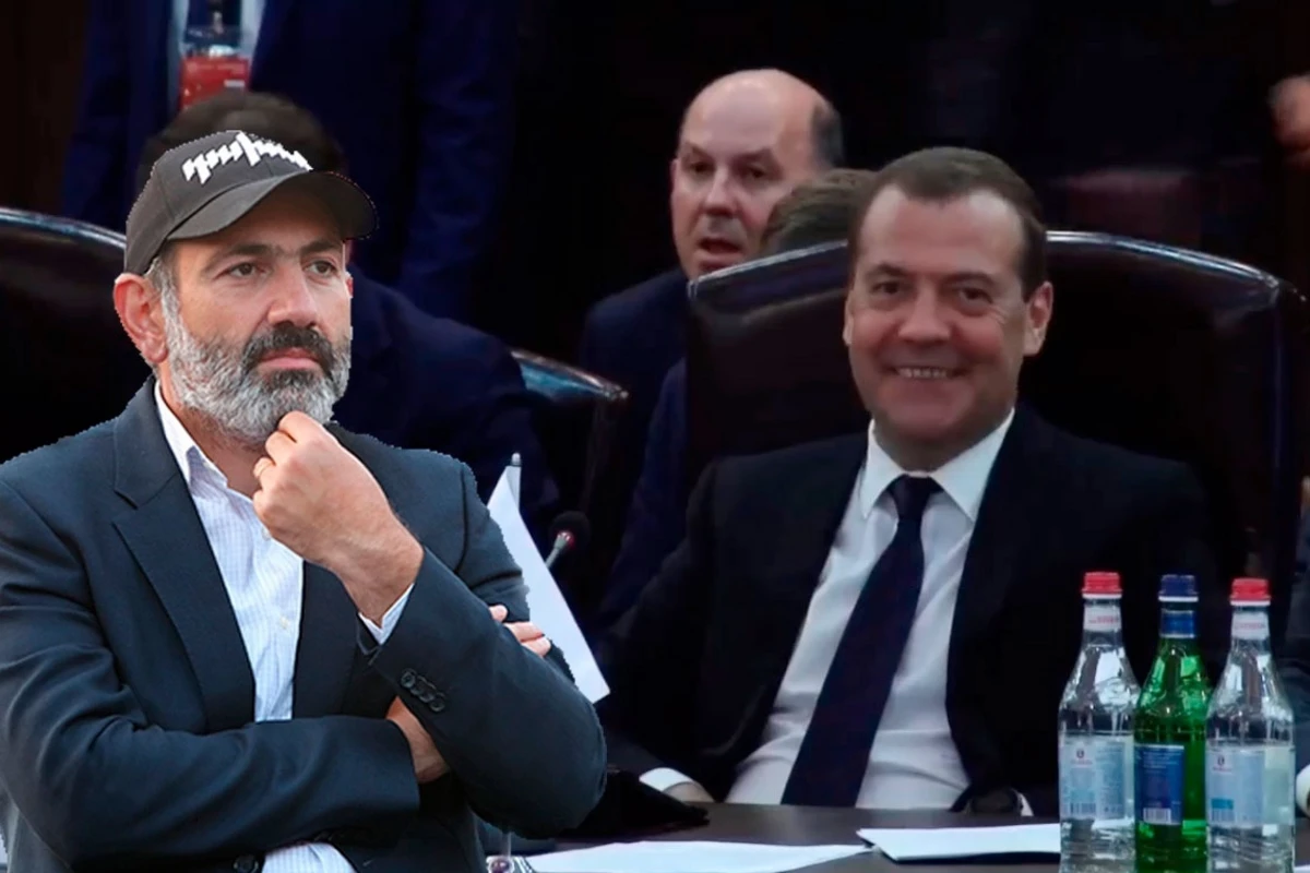 Medvedev elə bir cavab verdi ki, Paşinyan biabır oldu – VİDEO Medvedev elə bir cavab verdi ki, Paşinyan biabır oldu – VİDEO