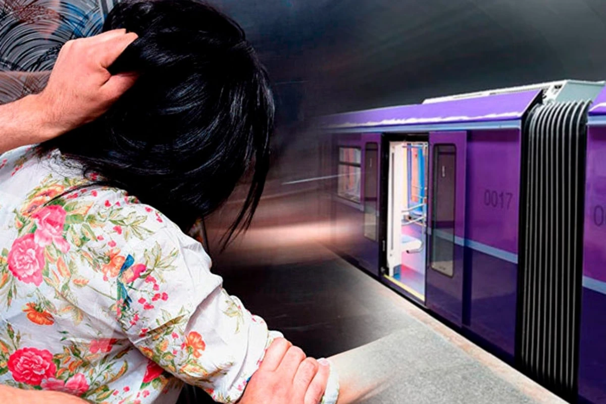 Bakı metrosunda oğlan qıza TƏCAVÜZ ETDİ - Qızın ürəyi getdi