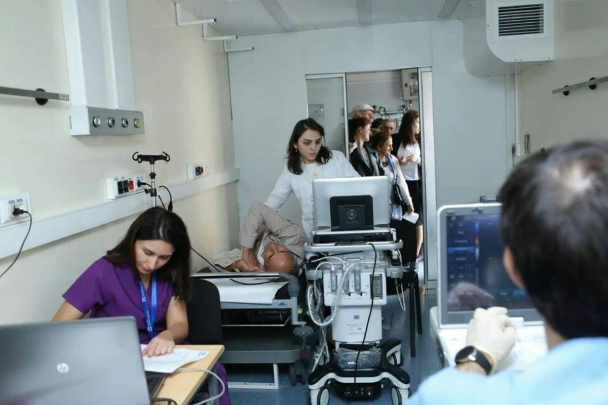 Xeyriyyə aksiyasına start verildi - sakinlər pulsuz müayinə ediləcək  - FOTO