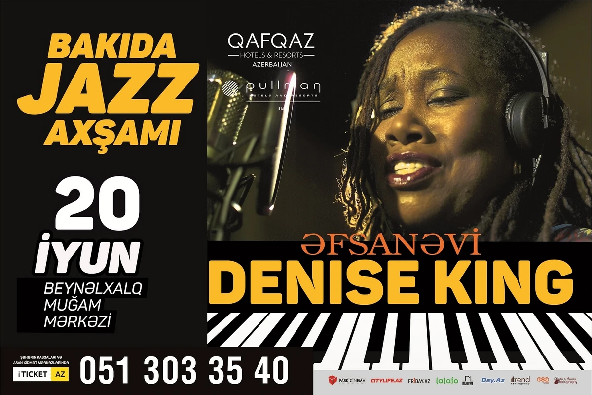DENISE KING: В Баку пройдет грандиозный вечер джаза