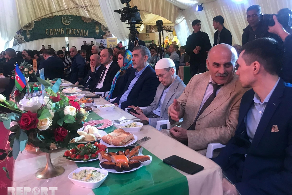 Leyla Əliyevanın təşəbbüsü ilə Moskvada iftar süfrəsi açılıb - FOTO