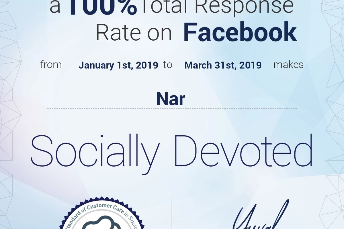 “Nar” “Facebook”səhifəsinə daxil olmuş müraciətləri 100% cavablandırıb “Nar” “Facebook”səhifəsinə daxil olmuş müraciətləri 100% cavablandırıb