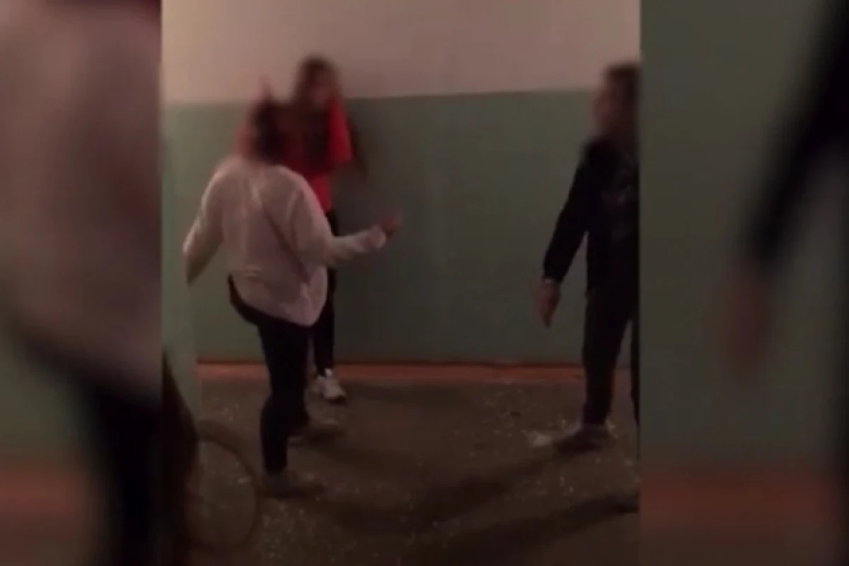 Две семиклассницы избивают учеников и снимают это на ВИДЕО