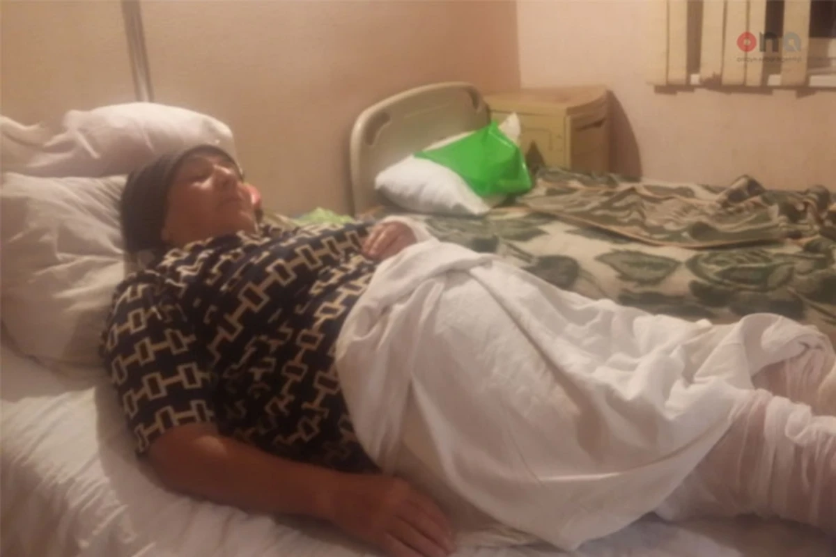 В Азербайджане подожгли женщину - ВИДЕО 