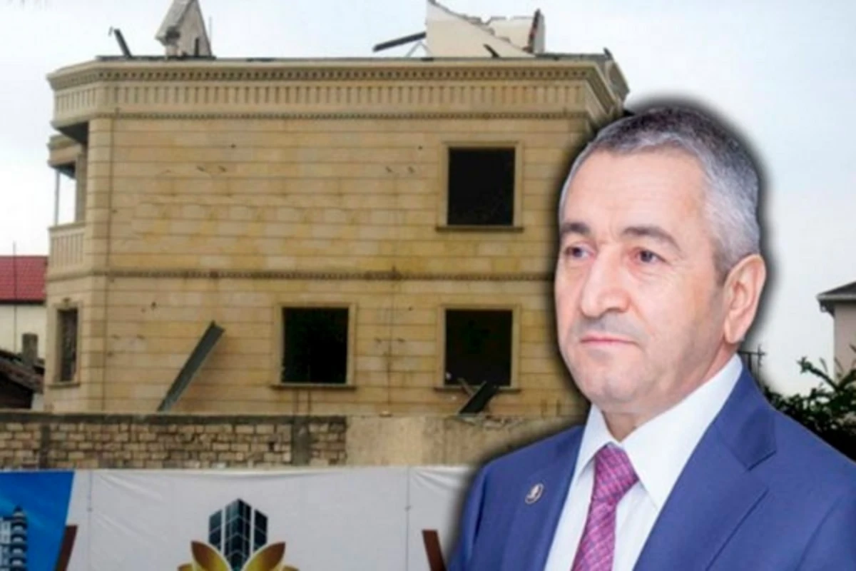 İcra başçısı 2 milyonluq villanı sökdürdü  - FOTO