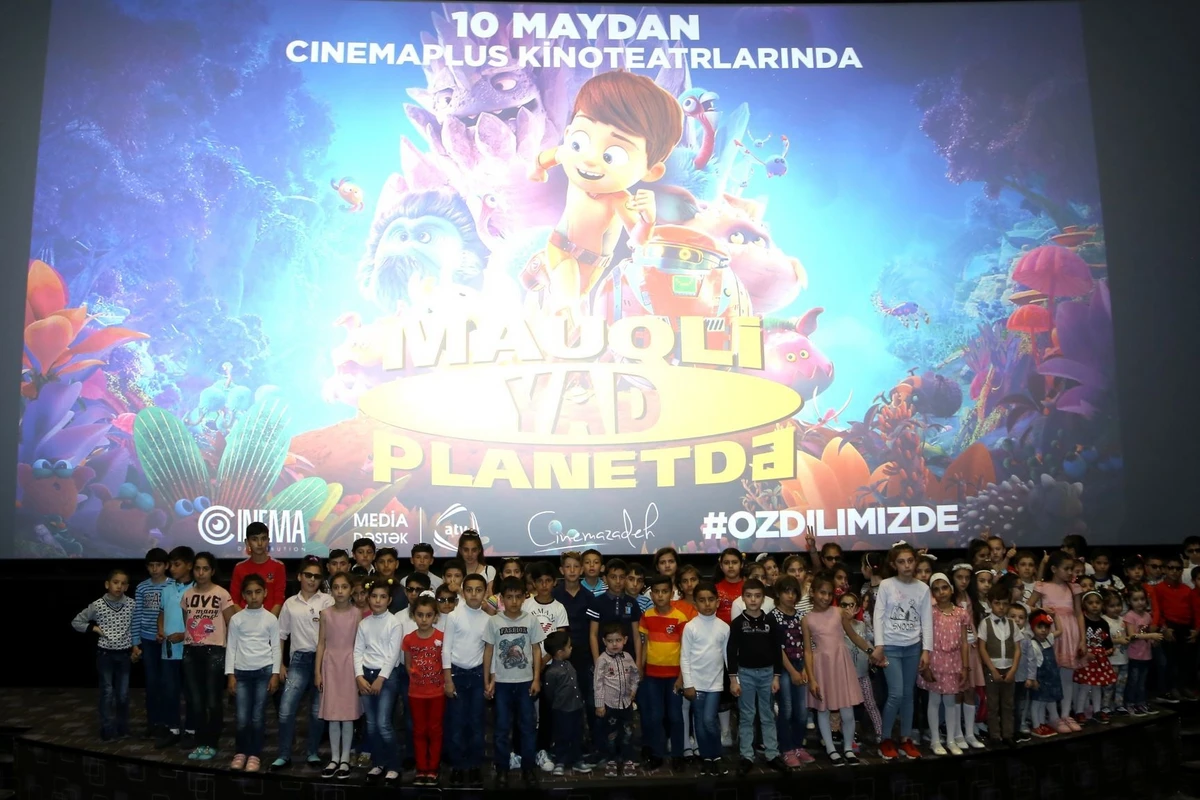 “CinemaPlus”da uşaqlar üçün əyləncə proqramı təşkil olunub - VİDEO