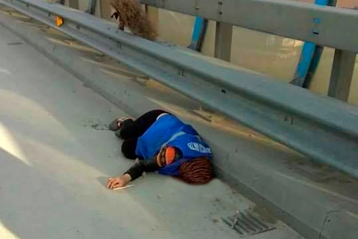 Bakıda süpürgəçi qadını avtomobil vuraraq öldürüb - FOTO
