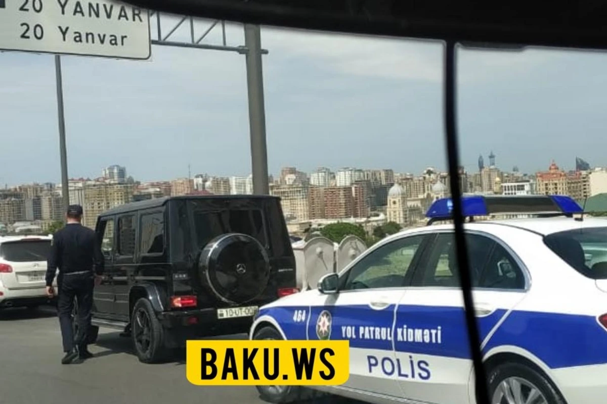 DYP plyonkalı Gelandewageninin sürücüsünü niyə cərimələmədi?
