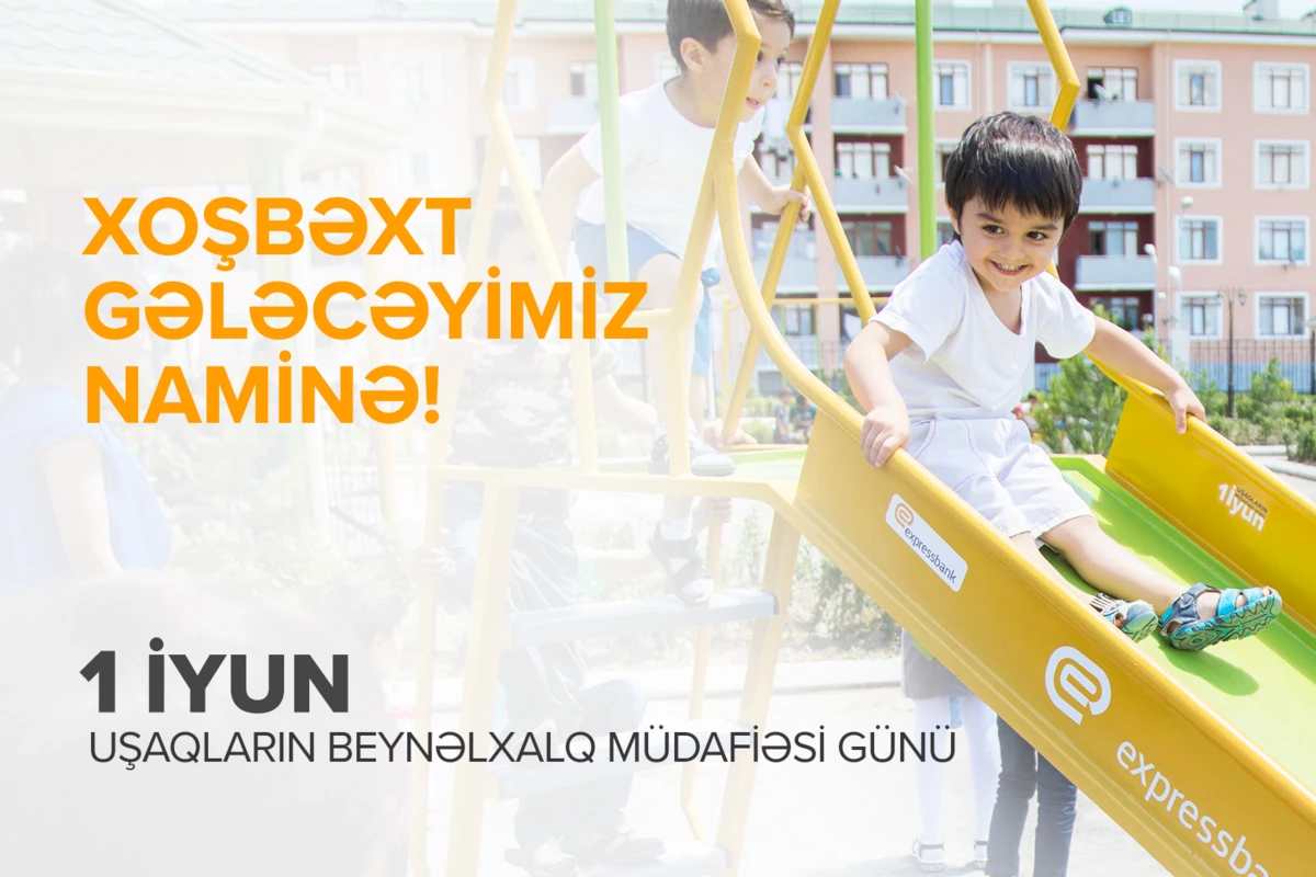 Expressbank cəbhəyanı bölgədə uşaqları sevindirdi