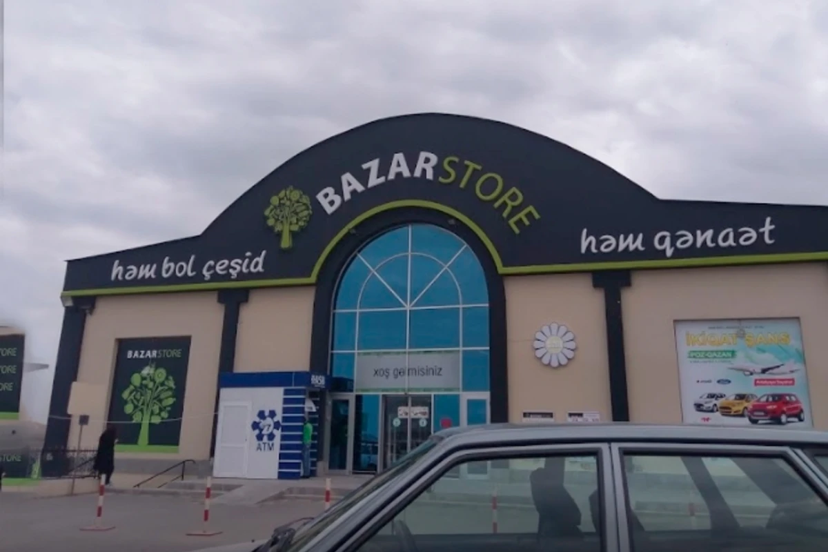 Кража в маркете Bazarstore на 30 тыс. манатов