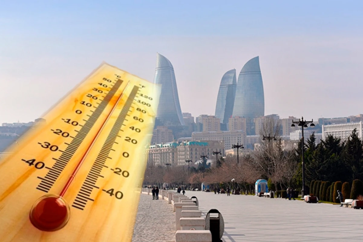 Завтра в Азербайджане будет до 39 градусов тепла